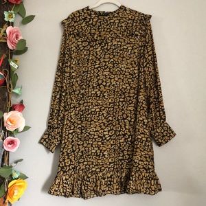 Who What Wear Leopard Mini Dress